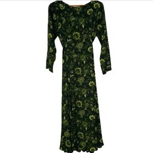 VIntage MEVISTO long sleeve maxi gorgeous dress.